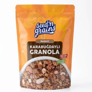 Seed’n Grains Karabuğday Granola (Bademli 250 Gr)