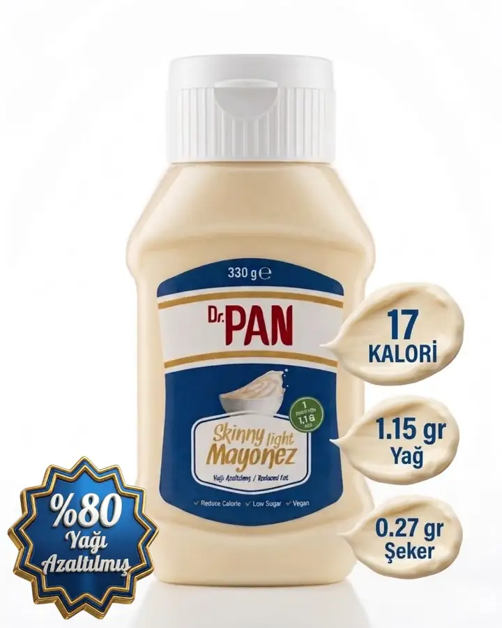 Dr.Pan Skinny Light Mayonez (%80 Yağı Azaltılmış)