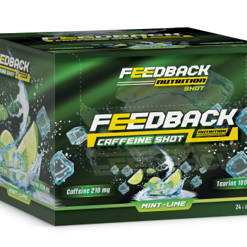 Feedback Nutrition Caffeine Shot 24 Shot 30 Ml 24 Servis Nane-Limon Aromalı
