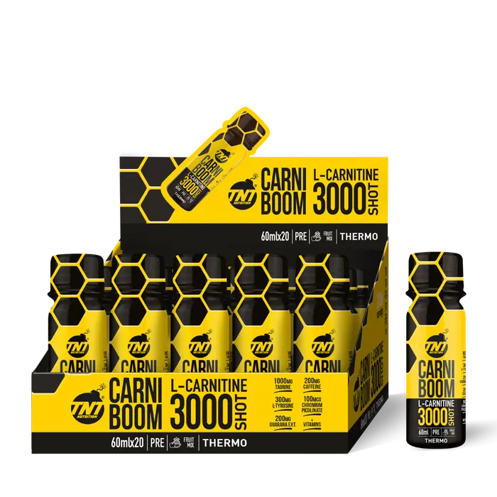 TNT Carniboom L-Carnitine 3000 mg 60 ml x 20 Adet